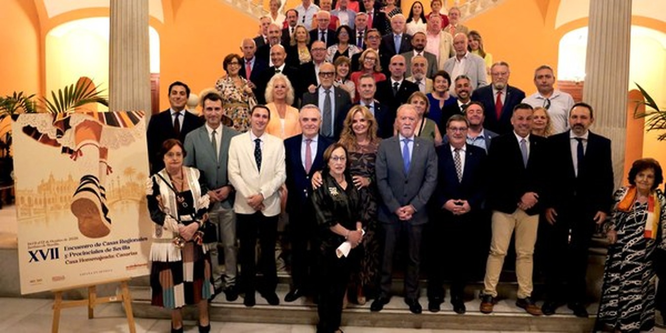 Sevilla celebra la XVII Edición del Encuentro de Casas Regionales y Provinciales con homenaje al Hogar Canario