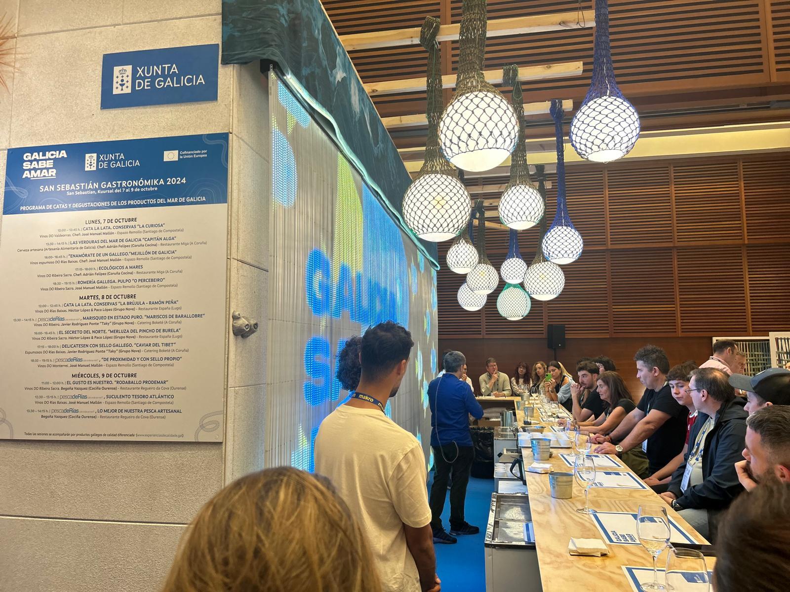 Medio Rural promueve la calidad y la diversidad de la gastronomía gallega en la feria Gastronómika de San Sebastián